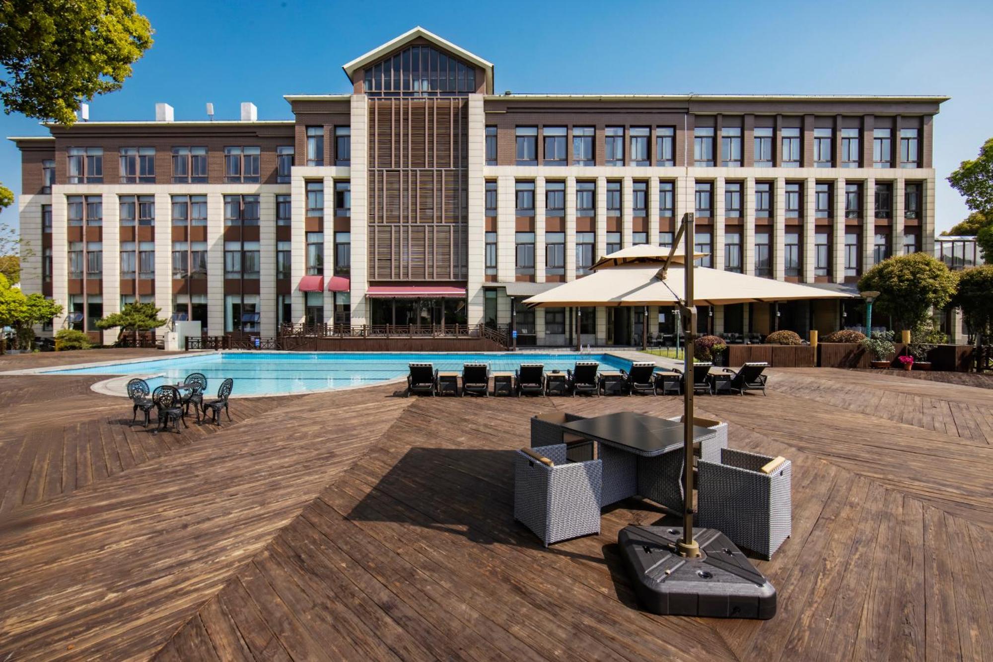 Fondney Hotel Shanghai Necc Hongqiao Airport T2 Buitenkant foto